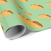 Taco Dinsdag Ontwerp - Matte Wrapping Paper Cadeaupapier (Rol Hoek)