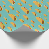 Taco Dinsdag Ontwerp - Matte Wrapping Paper Cadeaupapier (Hoek)