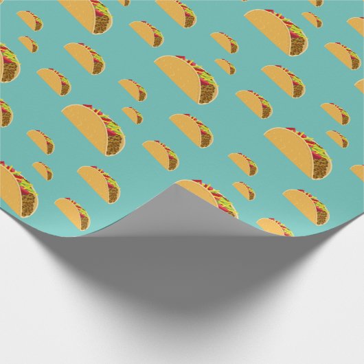Taco Dinsdag Ontwerp - Matte Wrapping Paper Cadeaupapier (Hoek)