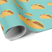 Taco Dinsdag Ontwerp - Matte Wrapping Paper Cadeaupapier (Rol Hoek)