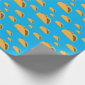 Taco Dinsdag Ontwerp - Matte Wrapping Paper Cadeaupapier (Hoek)