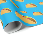 Taco Dinsdag Ontwerp - Matte Wrapping Paper Cadeaupapier (Rol Hoek)