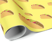 Taco Dinsdag Ontwerp - Matte Wrapping Paper Cadeaupapier (Rol Hoek)