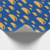 Taco Dinsdag Ontwerp - Matte Wrapping Paper Cadeaupapier (Hoek)