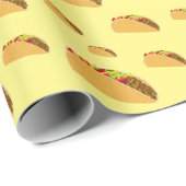 Taco Dinsdag Ontwerp - Matte Wrapping Paper Cadeaupapier (Rol Hoek)
