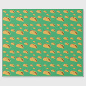 Taco Dinsdag Ontwerp - Matte Wrapping Paper Cadeaupapier (Vlak)