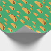 Taco Dinsdag Ontwerp - Matte Wrapping Paper Cadeaupapier (Hoek)