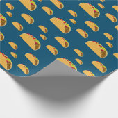 Taco Dinsdag Ontwerp - Matte Wrapping Paper Cadeaupapier (Hoek)