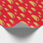Taco Dinsdag Ontwerp - Matte Wrapping Paper Cadeaupapier (Hoek)
