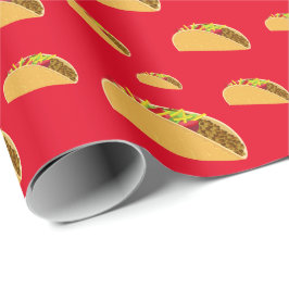 Taco Dinsdag Ontwerp - Matte Wrapping Paper Cadeaupapier