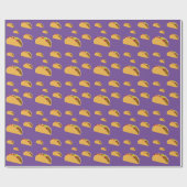 Taco Dinsdag Ontwerp - Matte Wrapping Paper Cadeaupapier (Vlak)