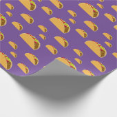 Taco Dinsdag Ontwerp - Matte Wrapping Paper Cadeaupapier (Hoek)