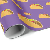 Taco Dinsdag Ontwerp - Matte Wrapping Paper Cadeaupapier (Rol Hoek)