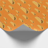 Taco Dinsdag Ontwerp - Matte Wrapping Paper Cadeaupapier (Hoek)