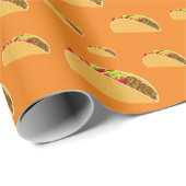 Taco Dinsdag Ontwerp - Matte Wrapping Paper Cadeaupapier (Rol Hoek)