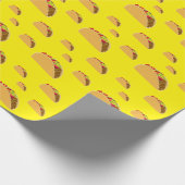 Taco Dinsdag Ontwerp - Matte Wrapping Paper Cadeaupapier (Hoek)