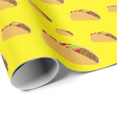 Taco Dinsdag Ontwerp - Matte Wrapping Paper Cadeaupapier (Rol Hoek)