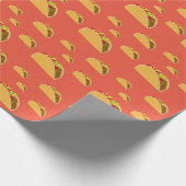 Taco Dinsdag Ontwerp - Matte Wrapping Paper Cadeaupapier (Hoek)