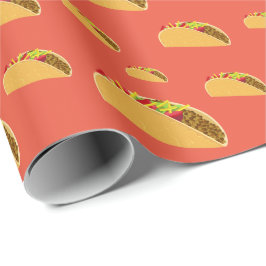 Taco Dinsdag Ontwerp - Matte Wrapping Paper Cadeaupapier