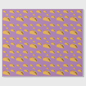 Taco Dinsdag Ontwerp - Matte Wrapping Paper Cadeaupapier (Vlak)