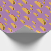 Taco Dinsdag Ontwerp - Matte Wrapping Paper Cadeaupapier (Hoek)