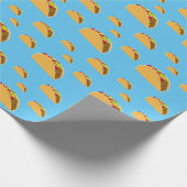 Taco Dinsdag Ontwerp - Matte Wrapping Paper Cadeaupapier (Hoek)