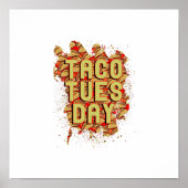Taco dinsdag poster (Voorkant)