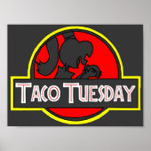 Taco dinsdag poster (Voorkant)