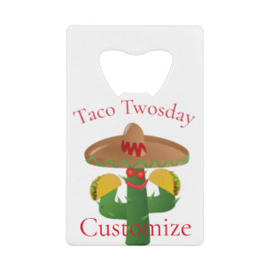 Taco dinsdag Saguaro Cactus Thunder_Cove Creditkaart Flessenopener