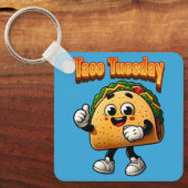 Taco dinsdag sleutelhanger (Voorkant)