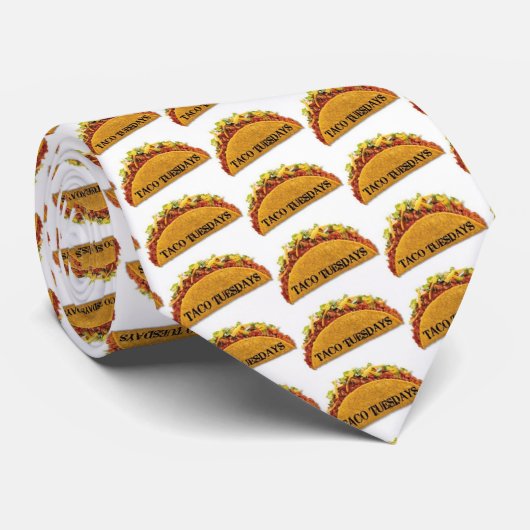 Taco Dinsdag Stropdas (Opgerold)