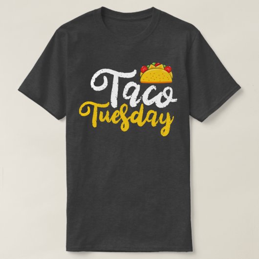 Taco dinsdag t-shirt (Design voorkant)