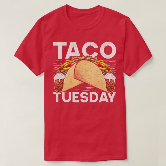 Taco Dinsdag Tacos T-shirt (Design voorkant)