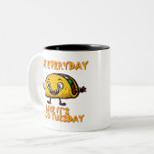 Taco-dinsdag Tweekleurige Koffiemok (Voorkant links)