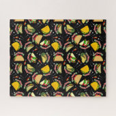 Taco Dinsdag Zachte en Harde Tacos en Hete Saus Legpuzzel (Horizontaal)