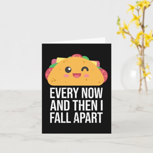 TACO DINSDAG zo nu en dan herfst ik Kawai uit elka Kaart (Gele Bloem)