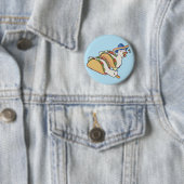 taco eendjes ronde button 5,7 cm (In situ)