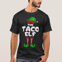 Taco Elf Matching Family Kerstparty Pajama