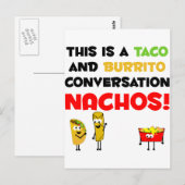 Taco en Burrito Business Briefkaart (Voorkant / Achterkant)