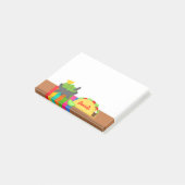 Taco en Guacamole Post-it® Notes (Schuin)