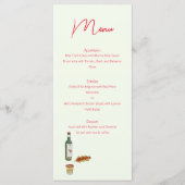 Taco en Mezcal Menu (Voorkant)