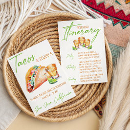 Taco- en Tequilafeestje voor vrijgezellen Kaart