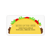 Taco Etiket (Voorkant)