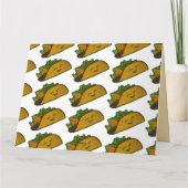 Taco Feest Dank Je Bedankkaart (Achterkant)