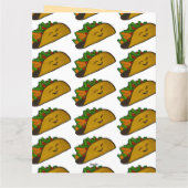 Taco Feest Dank Je Bedankkaart (Achterkant)