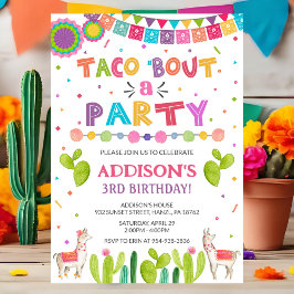Taco Feest Uitnodiging | Fiesta Verjaardag