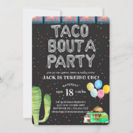 Taco Feestje | Uitnodiging voor eerste verjaardag