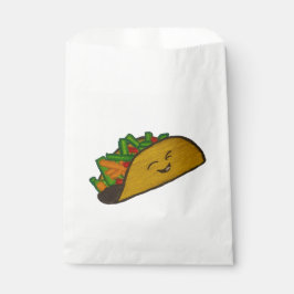 Taco feestzak bedankzakje