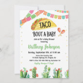 Taco Fiesta Baby shower Uitnodiging Mexicaanse Cac (Voorkant)