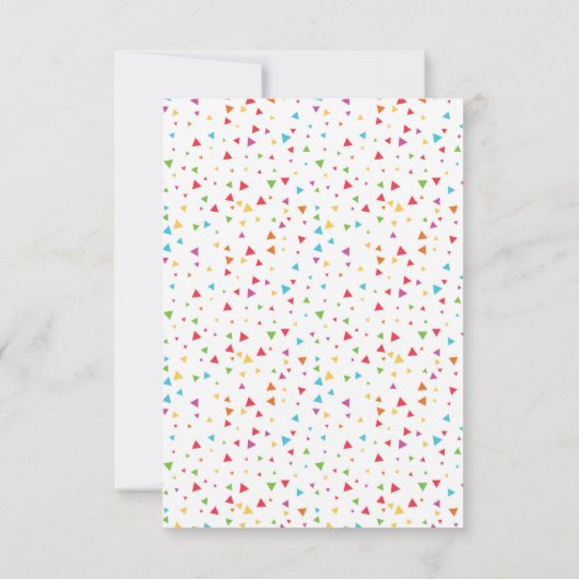 Taco Fiesta Book Request Kaart, Books for Baby Kaart (Achterkant)